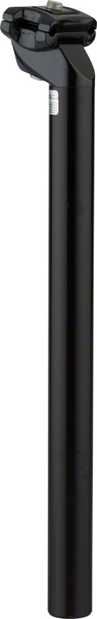 Zoom 27.2 x 350mm Black Standard Offset Seatpost