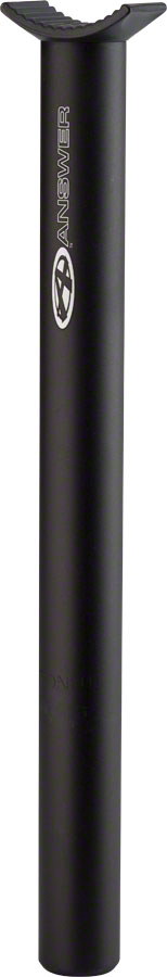 Answer BMX Alloy Pivotal 27.2mm 300mm Seatpost Black