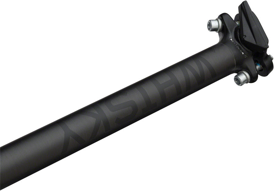 WHISKY No.7 Carbon Seatpost - 27.2 x 400mm, 0mm Offset, Matte Carbon