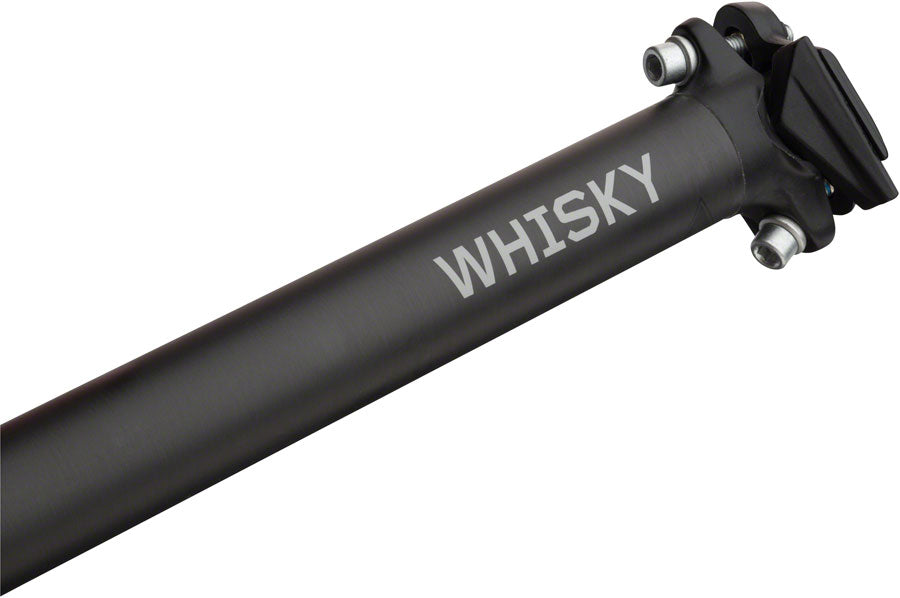 WHISKY No.7 Carbon Seatpost - 30.9 x 400mm, 0mm Offset, Matte Carbon