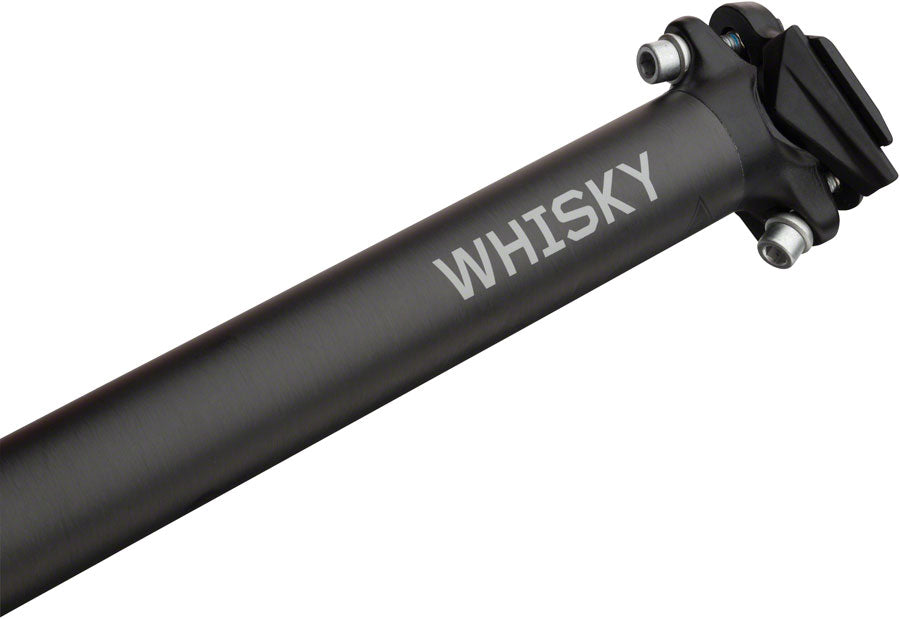 WHISKY No.7 Carbon Seatpost - 31.6 x 400mm, 0mm Offset, Matte Carbon