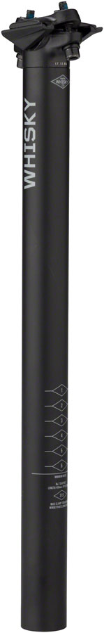 Whisky Parts Co. WHISKY No.7 Alloy 0mm Offset Matte 31.6mm 400mm 0 mm Setback Po