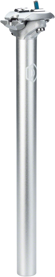 Dimension Two-Bolt Seatpost 27.2 x 350 Matte Silver