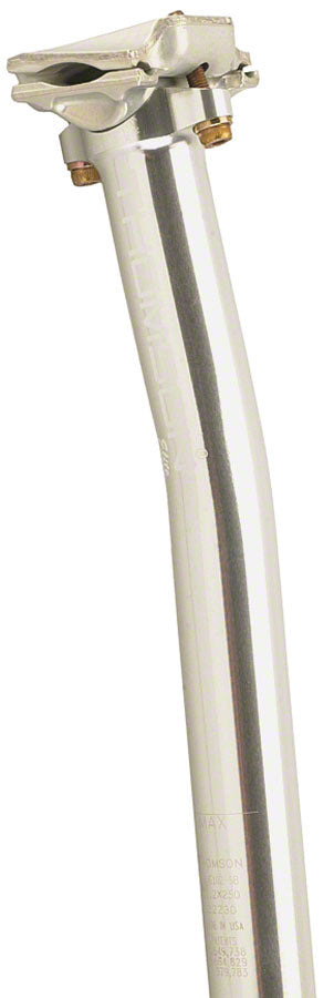 Thomson Elite Setback 31.6mm 410mm Seatpost Silver