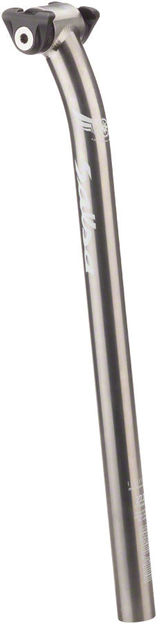 Salsa Regulator Ti 27.2 25mm offset 27.2mm 25 mm Setback Seatpost Gray