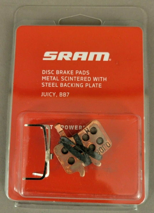 SRAM/Avid Disc Brake Pads Sintered Compound For Juicy and BB7