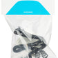 Dimension Toe Clip and Strap Set LG/XL Black