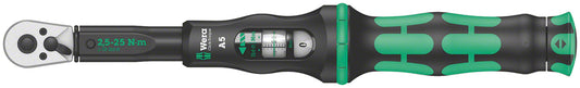 Wera Click-Torque A 5 Torque Wrench - with Reversible Ratchet, 1/4"