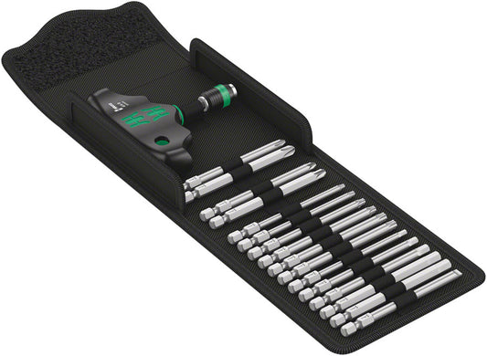 Wera Kraftform Kompakt 400 T-Handle Screwdriver and Bit Set