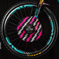 Muc-Off Disc Brake Covers, Black/Pink