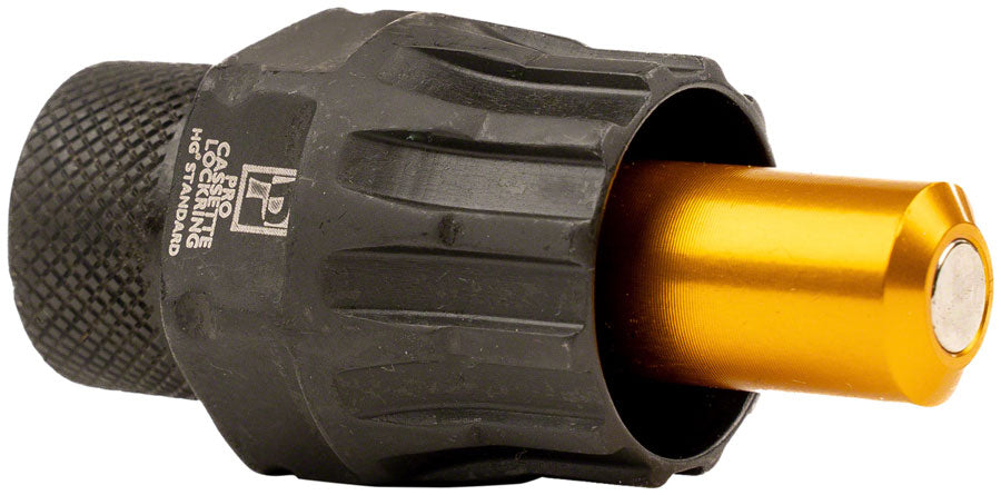 Pedros Pro Cassette Lockring Socket With Pin Fw / Fixed / Cass Tools, Freewheel Remover, Shimano, Sram, SunRace, Chris King, Black, 12 Spline 23.5mm