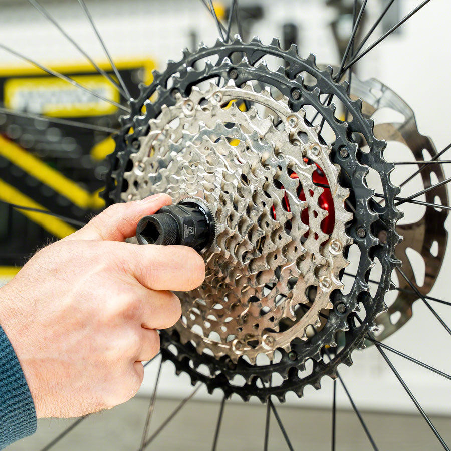 Pedros Pro Cassette Lockring Socket Fw / Fixed / Cass Tools, Freewheel Remover, Shimano, SunRace, Sram, Chris King, Black, 12 Spline 23.5mm