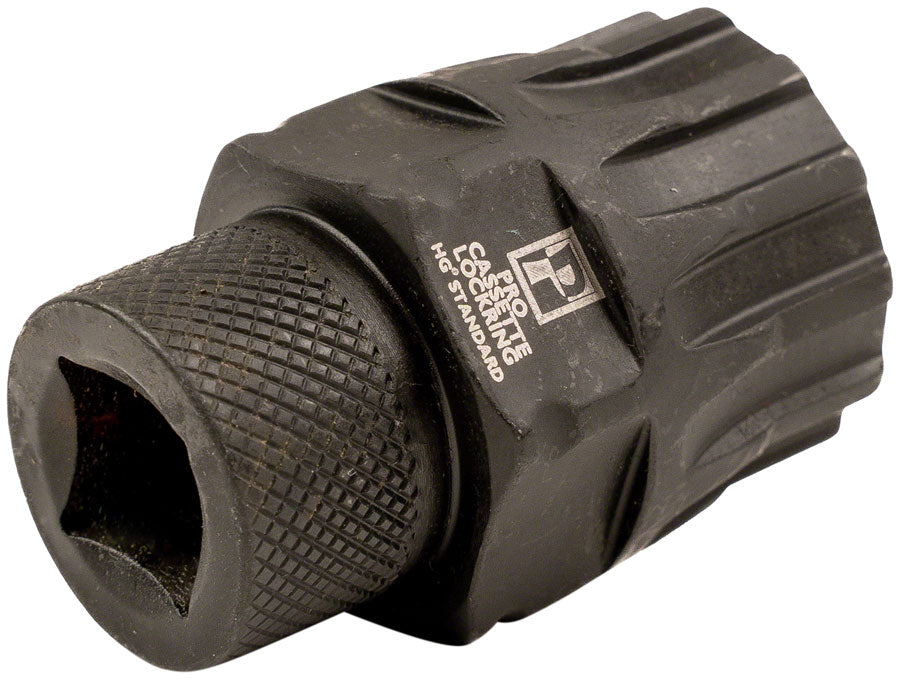 Pedros Pro Cassette Lockring Socket Fw / Fixed / Cass Tools, Freewheel Remover, Shimano, SunRace, Sram, Chris King, Black, 12 Spline 23.5mm