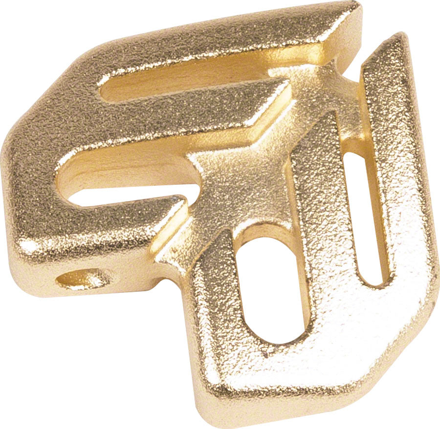 Eclat Keychain Spoke Wrench Heat Treated Chromoly For Use On 3.5mm Spoke Nipples Gold Nickel