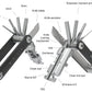 Topeak Mini P20 Multi-Tool - Black