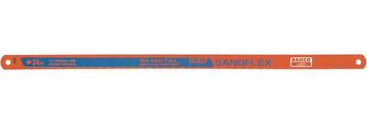 Bahco 12" Bimetal Hacksaw Blade: 32 TPI, 5-Pack