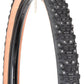 45NRTH Kahva Tire - 27.5 x 2.1, Tubeless, Folding, Tan, 60tpi, 240 Concave Carbide Studs