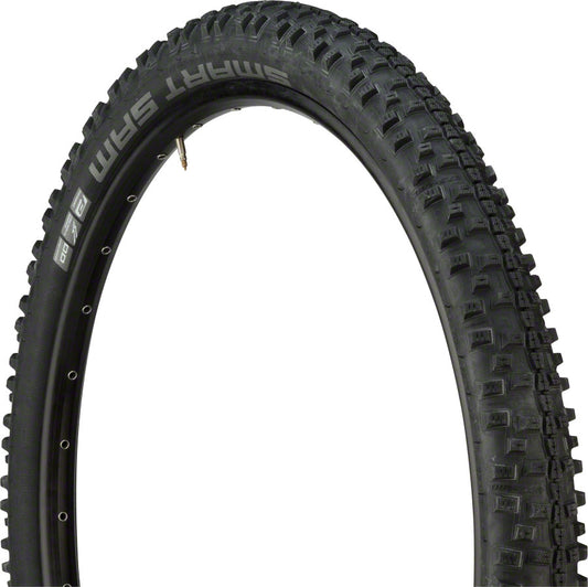 Schwalbe Smart Sam Tire - 27.5 x 2.6, Clincher, Wire, Black, Performance, Addix