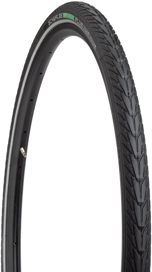 Schwalbe Energizer Plus Tire - 700 x 45, Clincher, Wire, Black/Reflective, Performance, GreenGuard, Addix E50