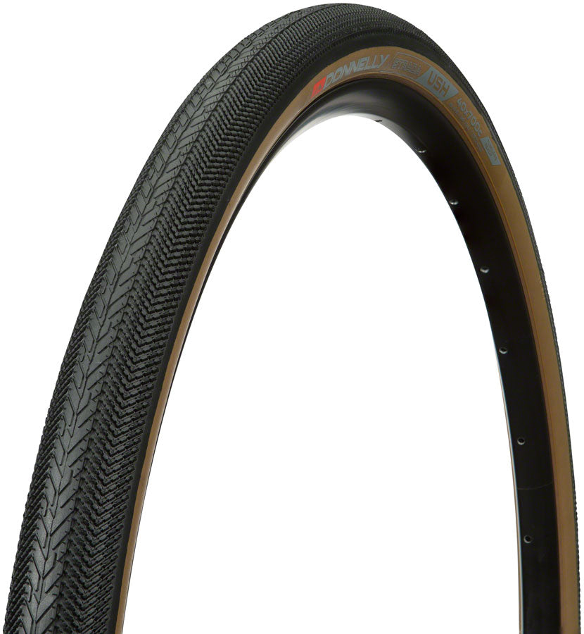 Donnelly Sports Strada USH Tire - 700 x 40, Tubeless, Folding, Black/Tan