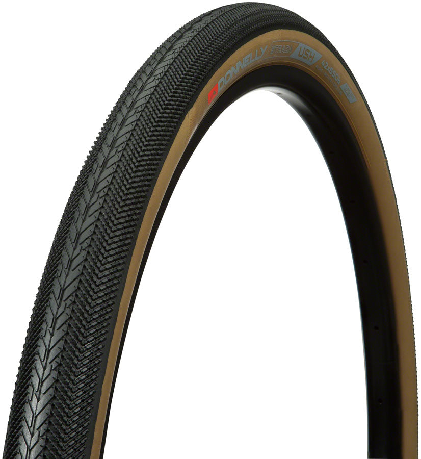 Donnelly Sports Strada USH Tire - 650b x 42, Tubeless, Folding, Black/Tan