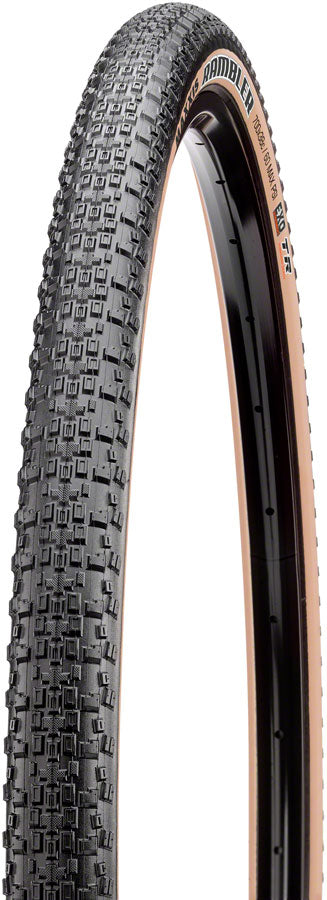 Maxxis Rambler Tire - 700 x 45, Tubeless, Folding, Black/Tan, Dual, EXO