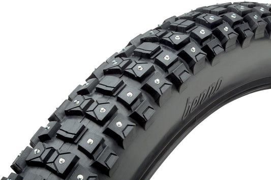 Benno Studded Snow Tire - 24 x 2.5, Black