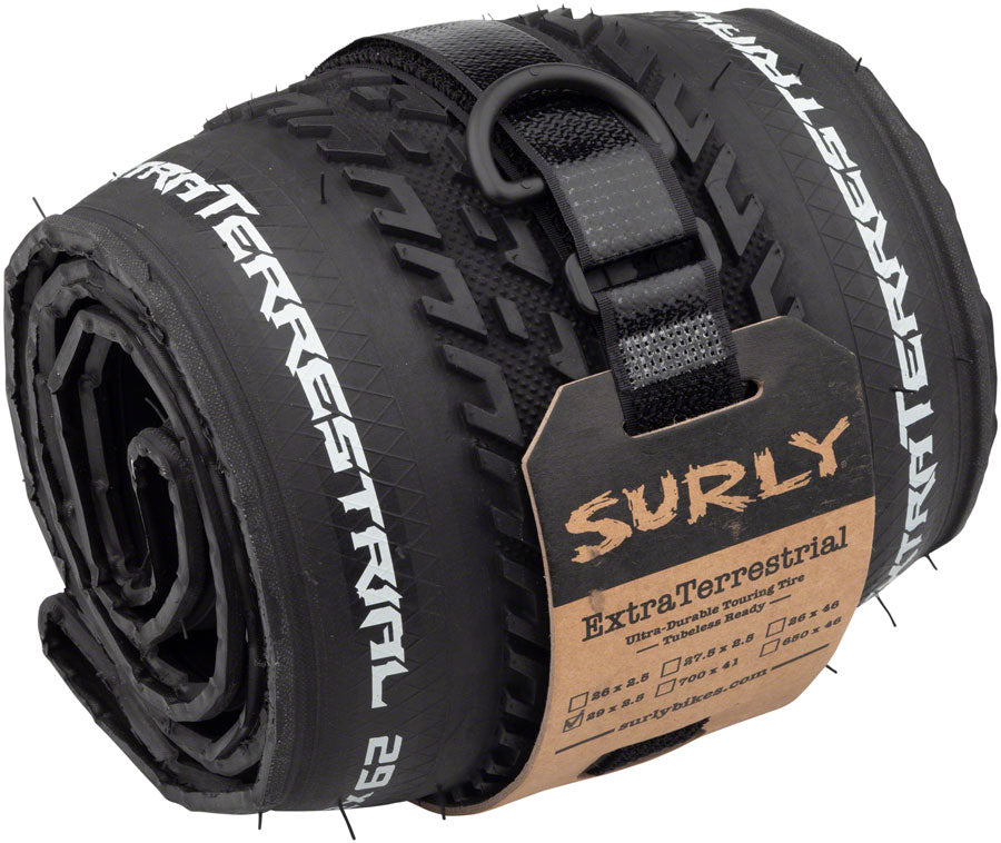 Surly ExtraTerrestrial Tire 29 x Tubeless, Folding, Black