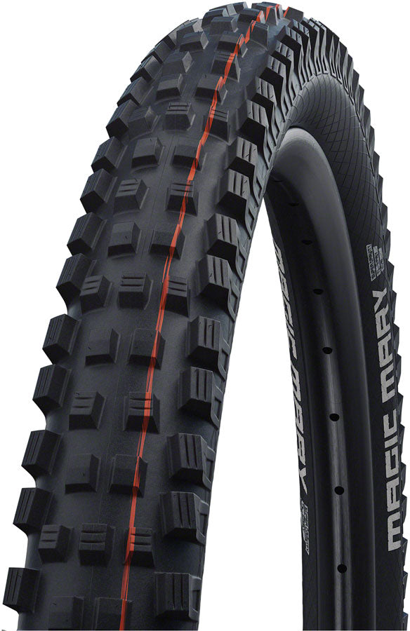 Schwalbe Magic Mary Tire - 29 x 2.25, Tubeless, Folding, Black, Evolution, Addix Soft, Snakeskin