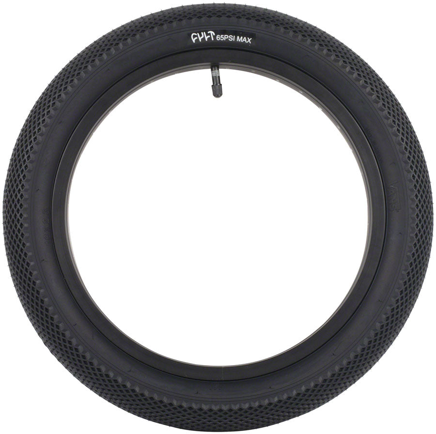 Cult X Vans Tire - 14 x 2.2, Clincher, Wire, Black