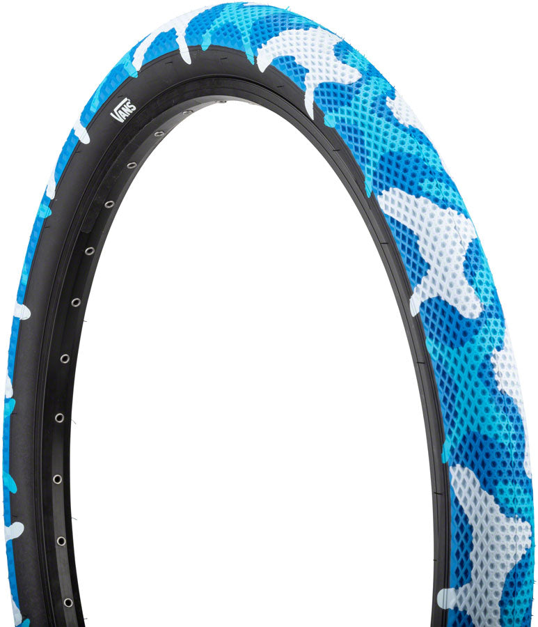 Cult X Vans Tire - 18 x 2.2, Clincher, Wire, Blue Camo/Black