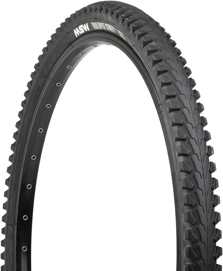 MSW Toulouse Street Tire - 26 x 1.9, Wirebead, Black, 33tpi