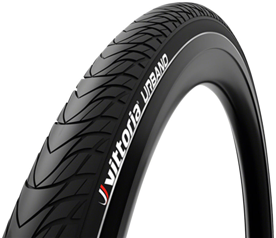 Vittoria Urbano Tire - 700 x 35, Clincher, Wire, Black/Reflective