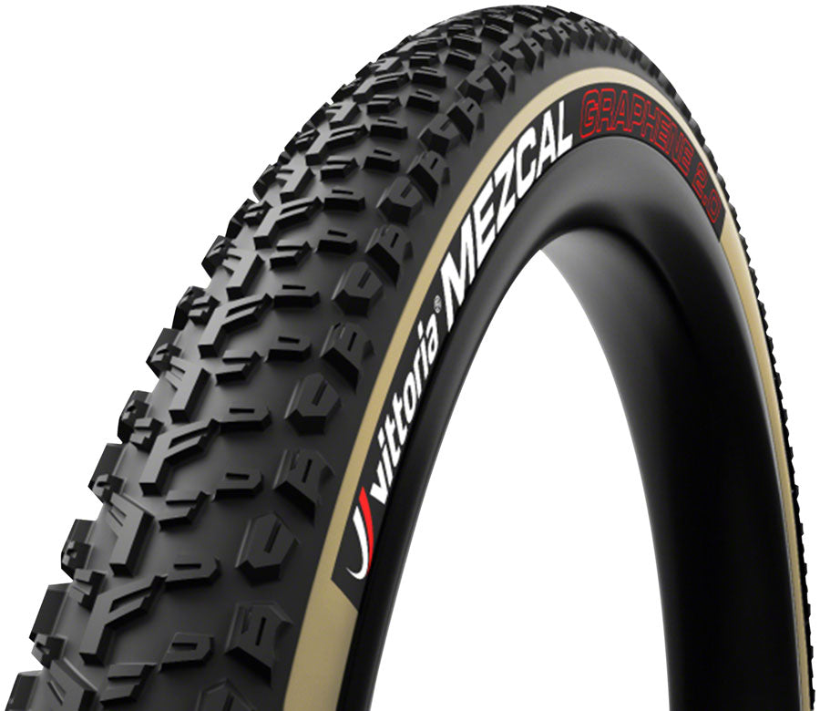 Vittoria Mezcal III Tire - 29 x 2.35, Tubeless, Folding, Black/Tan ,<(>,<)> G2.0