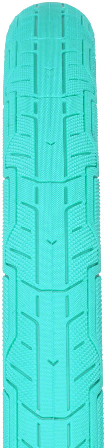Radio Raceline Oxygen Tire - 20 x 1.6, Clincher, Folding, Teal/Black, 120 TPI
