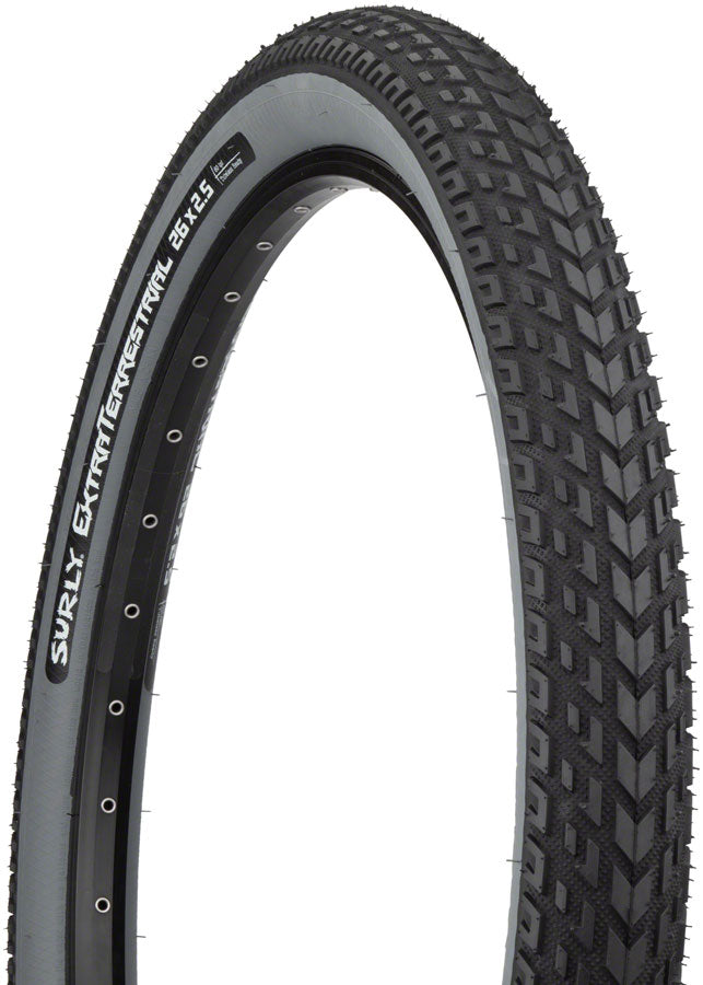 Surly ExtraTerrestrial Tire - 26 x 2.5, Tubeless, Folding, Black/Slate, 60tpi