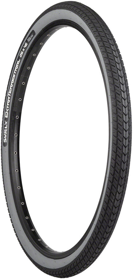 Surly ExtraTerrestrial Tire - 26 x 46c, Tubeless, Folding, Black/Slate,  60tpi