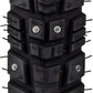 45NRTH Gravdal Tire - 700 x 45, Clincher, Steel, Black, 33tpi, 240 Concave Carbide Aluminum Studs