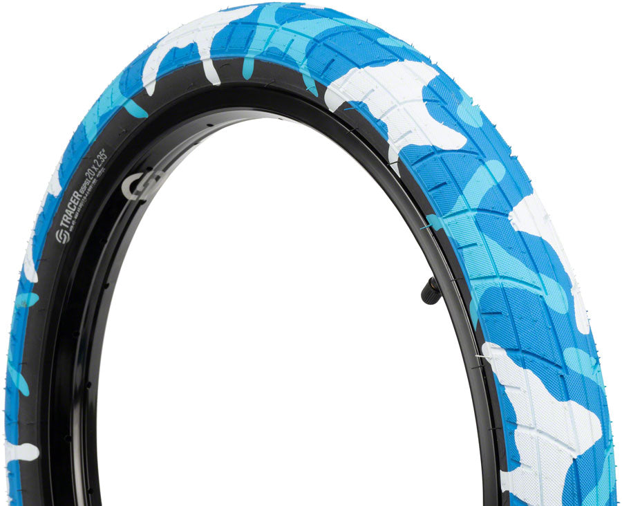 Salt Tracer Tire - 20 x 2.35", Blue Camo