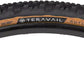 Teravail Rutland Tire - 700 x 42, Tubeless, Folding, Tan, Durable