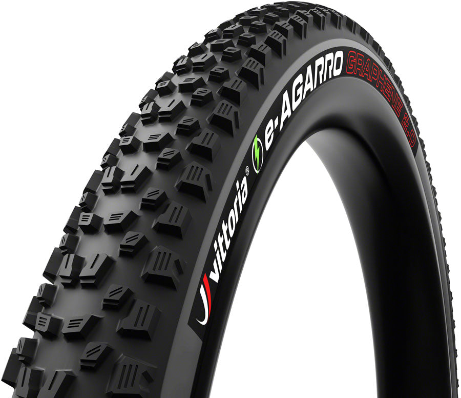 Vittoria e-Agarro Tire - 27.5 x 2.6, Tubeless, Folding, Black/Anthracite, TNT, G2.0