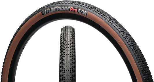 Kenda Flintridge Pro Tire - 700 x 40, Tubeless, Folding, Coffee Sidewall, 120tpi, GCT