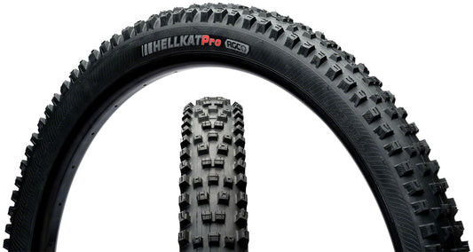 Kenda Hellkat Tire - 26 x 2.4, Tubeless, Folding, Black, 60tpi, AGC