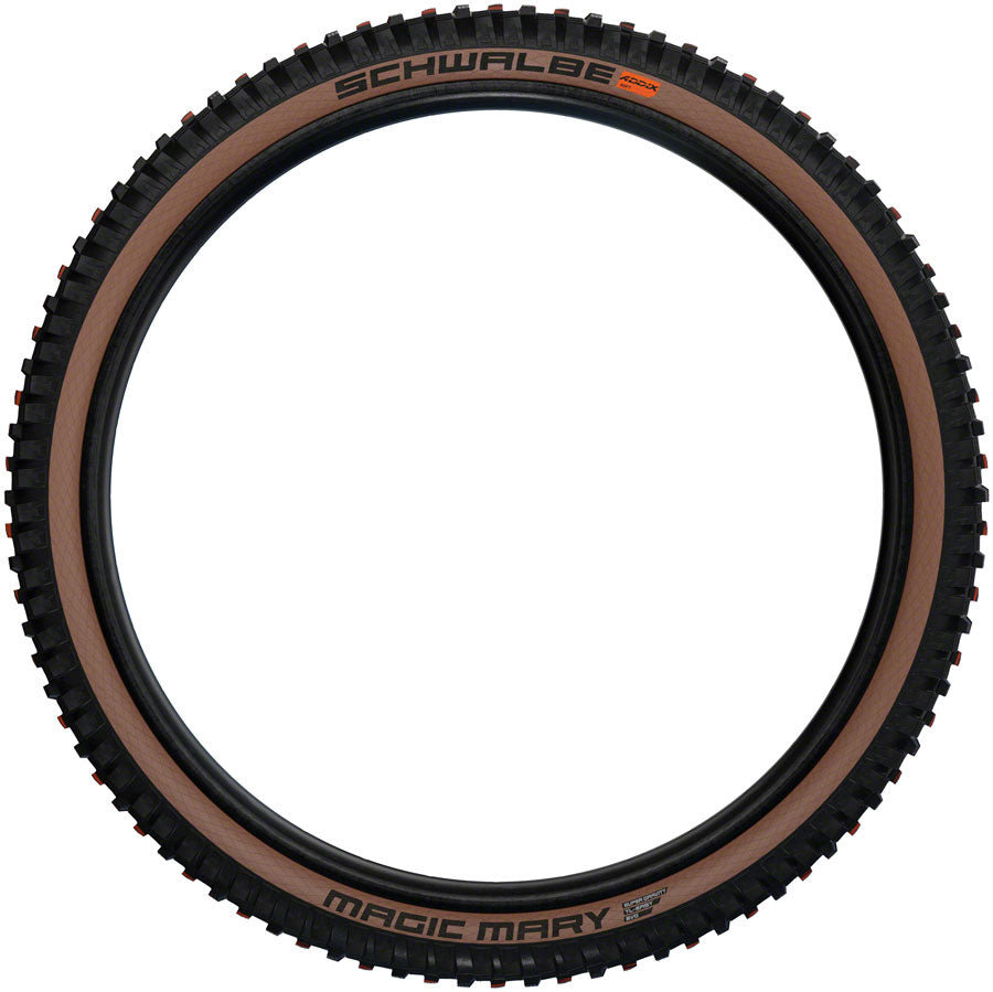 Schwalbe Magic Mary Tire - 29 x 2.4, Tubeless, Folding, Black/Bronze, Evolution Line, Super Gravity, Addix Soft