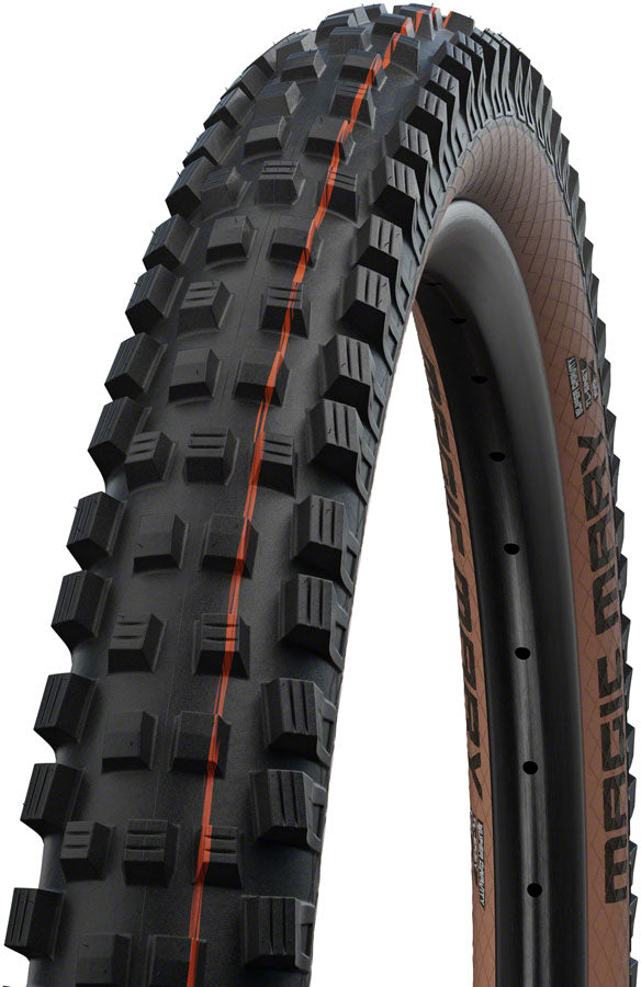 Schwalbe Magic Mary Tire - 29 x 2.4, Tubeless, Folding, Black/Bronze, Evolution Line, Super Gravity, Addix Soft