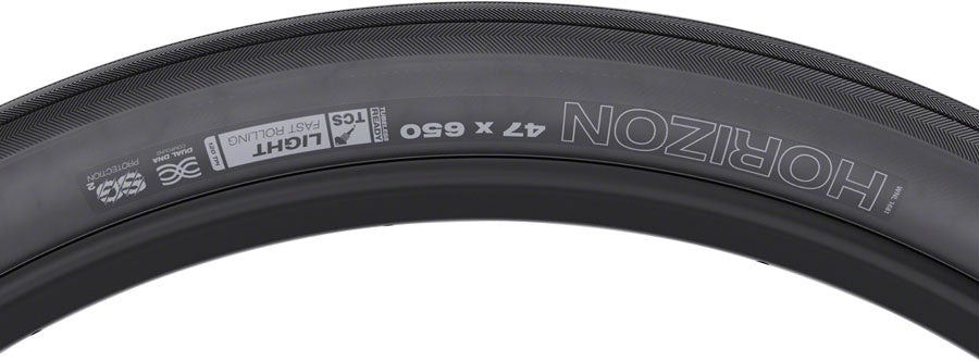 WTB Horizon Tire - 650b x 47, TCS Tubeless, Folding, Black, Light, Fast Rolling, SG2