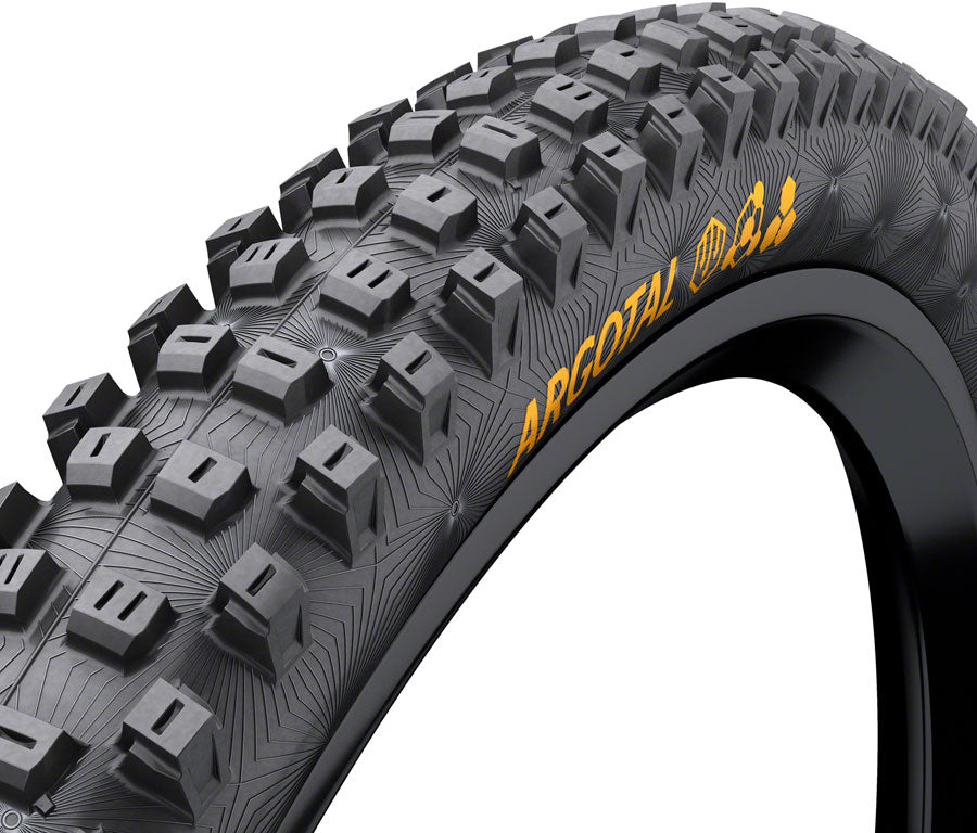 Continental Argotal Tire - 29 x 2.40, Tubeless, Folding, Black, SuperSoft, Downhill Casing, E25