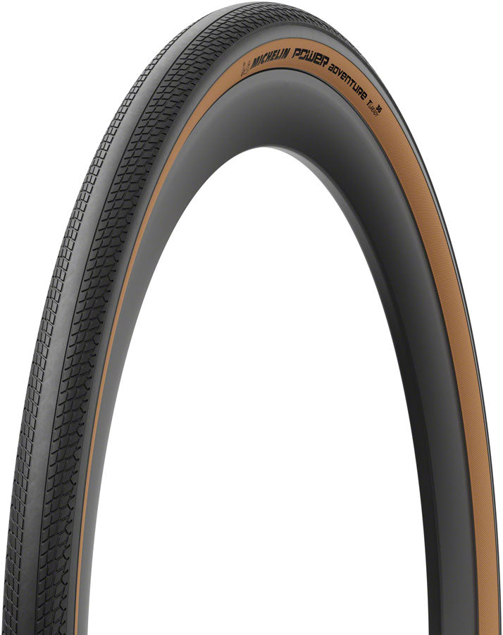 Michelin Power Adventure Tire - 700 x 42, Tubeless, Folding, Tan