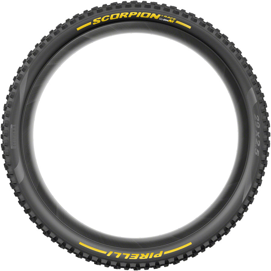 Pirelli Scorpion Race DH M Tire - 29 x 2.5, Clincher, Wire, Yellow Label, DualWALL+, SmartEVO DH