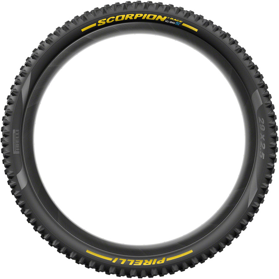 Pirelli Scorpion Race DH S Tire - 29 x 2.5, Clincher, Wire, Yellow Label, DualWALL+, SmartEVO DH